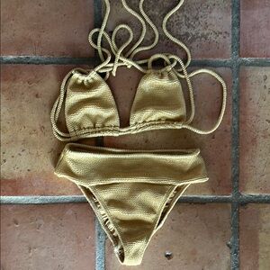 Montce Gold Bikini Set